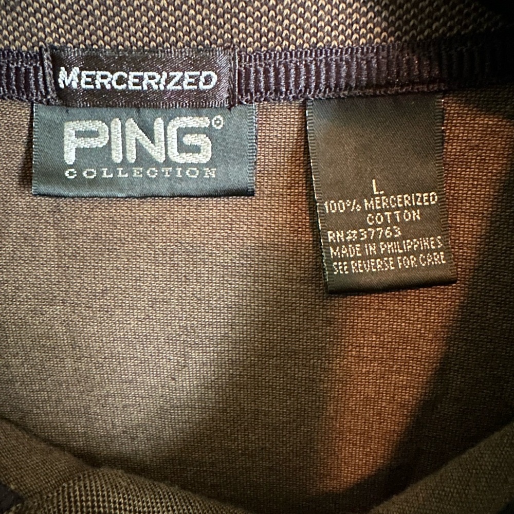 Ping Brown Polo Shirt